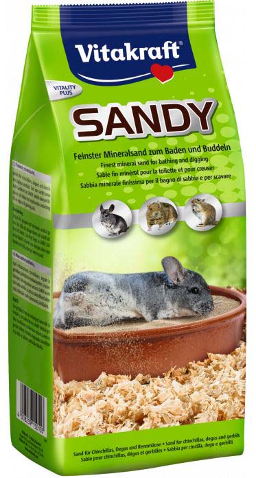 VITAKRAFT Sandy Nisip pentru Şinşila, Veveriţe degu şi Gerbili 1kg
