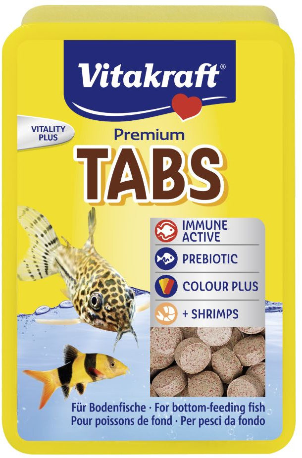VITAKRAFT TABS Feeding Tablets, Hrană pt peşti sub formă de tablete 100 buc - Maxi-Pet.ro