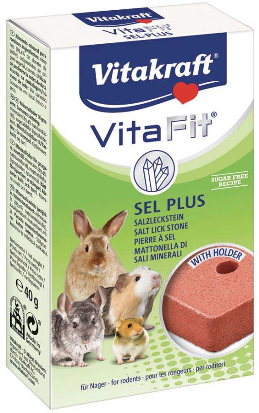 VITAKRAFT Vita Fit Bloc de sare pentru rozătoare 40g - Maxi-Pet.ro
