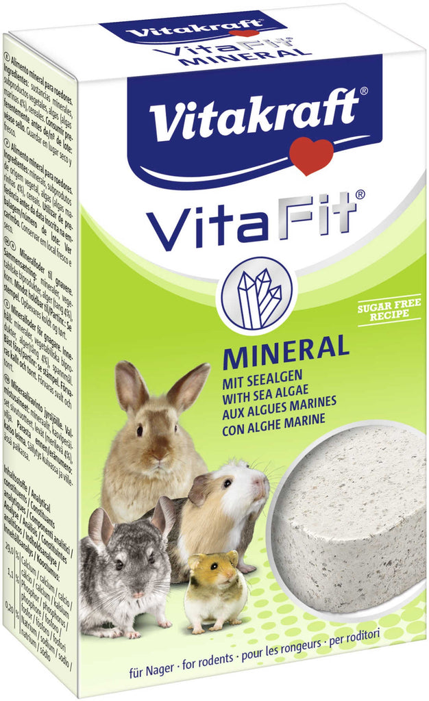 VITAKRAFT Vita Fit Bloc mineral pentru rozătoare, cu alge 170g - Maxi-Pet.ro
