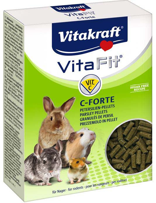 VITAKRAFT Vita Fit C Forte pentru rozătoare, cu vitamina C şi pătrunjel 100g - Maxi-Pet.ro