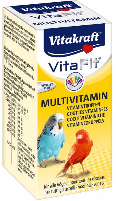 VITAKRAFT Vita Fit Multivitamine pentru canari şi peruşi 10ml - Maxi-Pet.ro