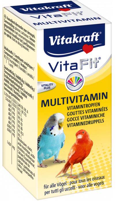 VITAKRAFT Vita Fit Multivitamine pentru canari si perusi 10ml