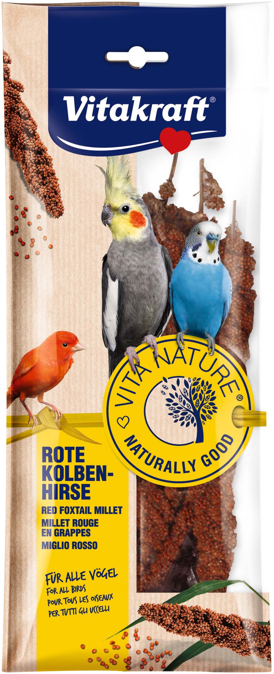 VITAKRAFT Vita Nature Crengute de Mei Rosu pentru pasari 80g