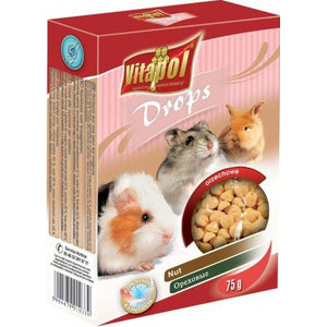 VITAPOL Delicatese pentru rozatoare Dropsuri cu Nuci 75g