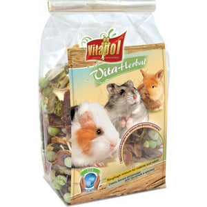 VITAPOL Herbal Hrana suplimentara pentru rozatoare Bucati de Legume 100g
