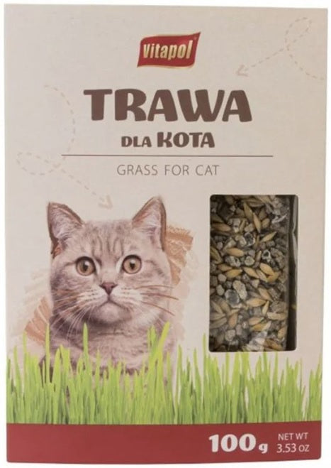 VITAPOL Iarba pentru pisici, seminte 100g