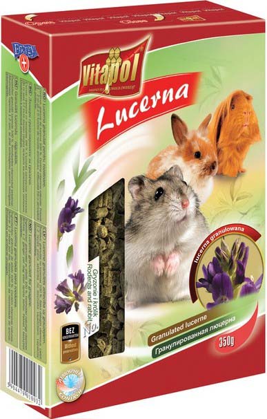 VITAPOL KarMeo granule de Lucernă pentru rozătoare şi iepuri de casă 350g - Maxi-Pet.ro