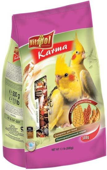 VITAPOL KarMeo Hrană completă Premium pentru nimfe 500g - Maxi-Pet.ro
