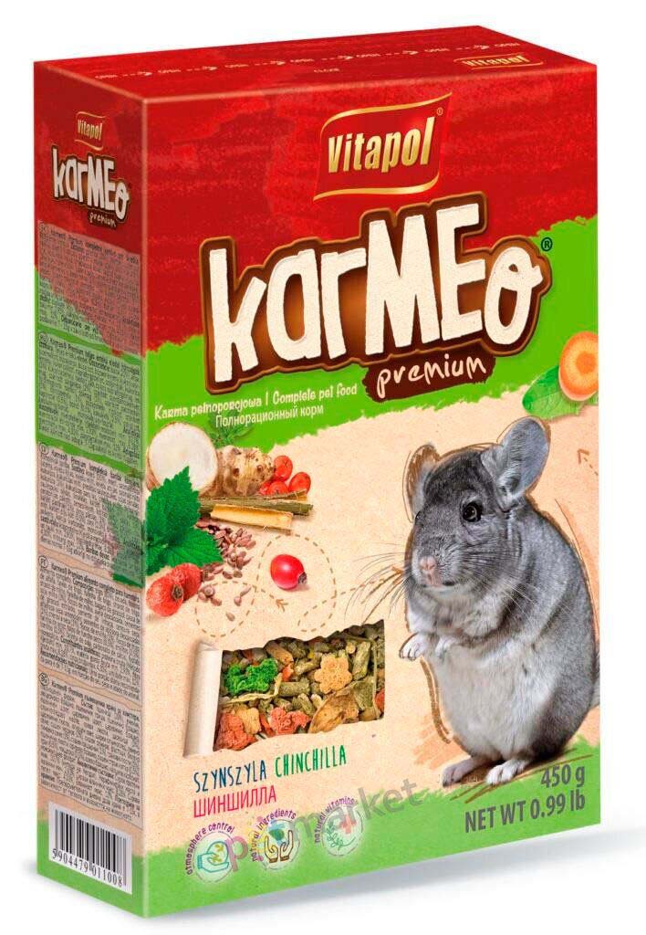 VITAPOL KarMeo Hrana completa Premium pentru sinsila 450g 