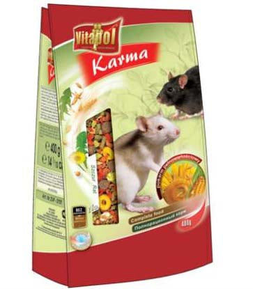 VITAPOL KarMeo Standard Hrană completă pentru şobolani 400g - Maxi-Pet.ro