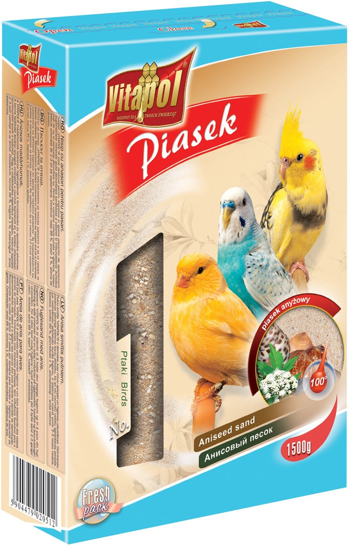 VITAPOL Nisip cu anason pentru pasari 1,5kg