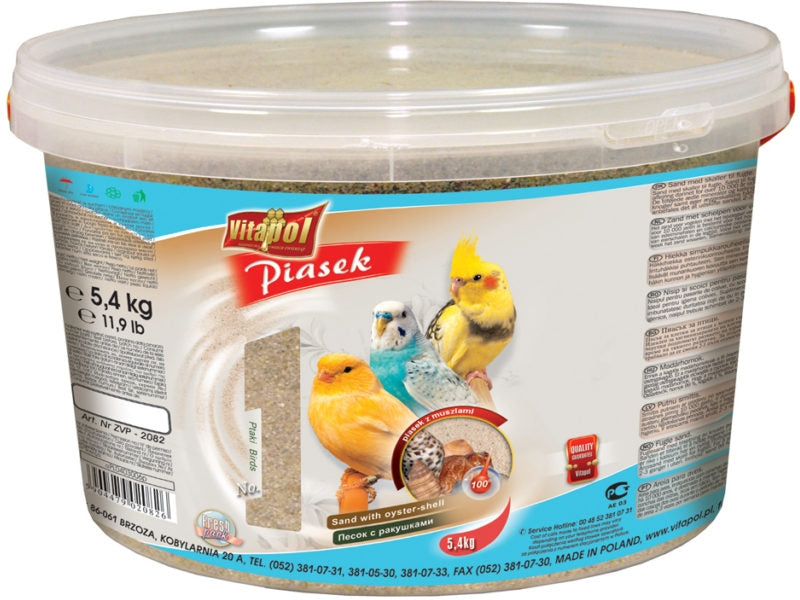 VITAPOL Nisip cu scoici pentru pasari 5,4kg