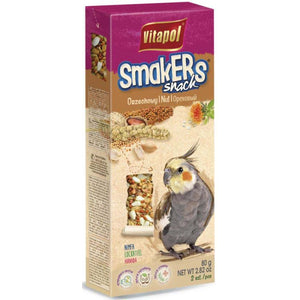 VITAPOL Smakers Snacks pentru nimfe Alune, 2 bucati, 90g