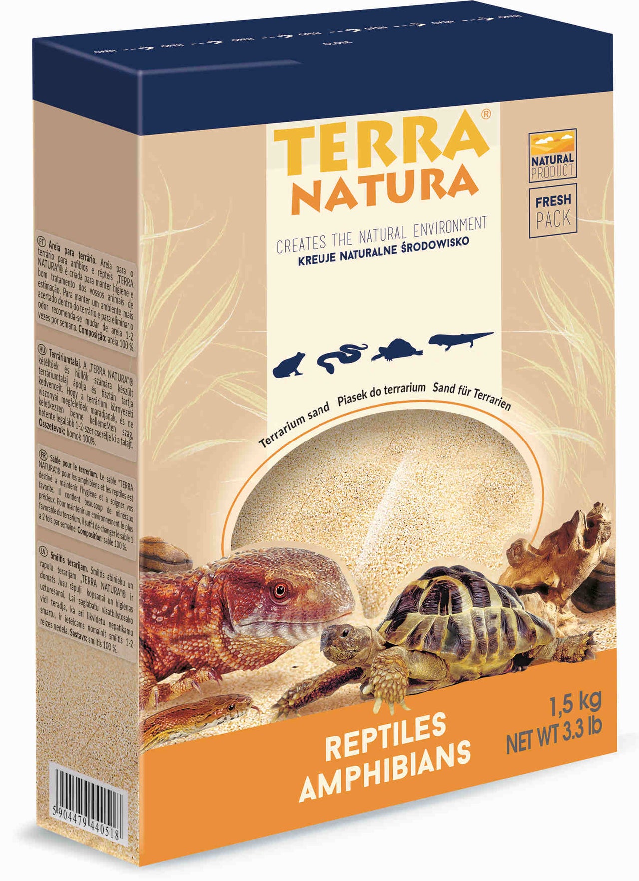 VITAPOL TERRA NATURA Nisip pentru terariu 1,5kg 