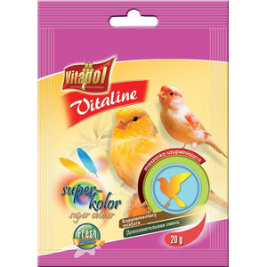 VITAPOL VitaLine pentru canari, Colorit penaj 20g