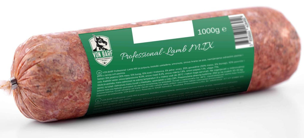 VON BARF Professional Miel & Vita, hrana cruda congelata pentru caini 1kg