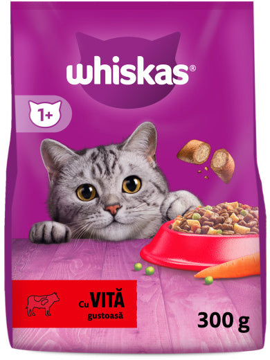 WHISKAS Hrana uscata pentru pisici adulte, cu Vita 