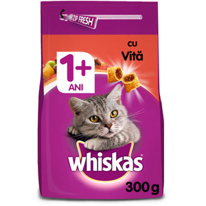 WHISKAS Hrana uscata pentru pisici adulte, cu Vita 
