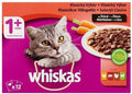 WHISKAS Pachet plicuri Selecţii de Carne 12x100g