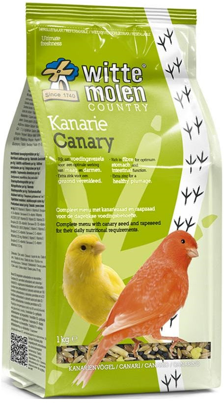 WITTE MOLEN COUNTRY Canary Hrană completă pentru canari 1kg - Maxi-Pet.ro