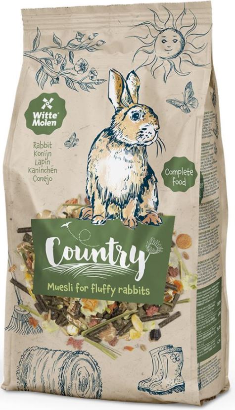 WITTE MOLEN Country Hrana completa pentru iepuri 2,5kg