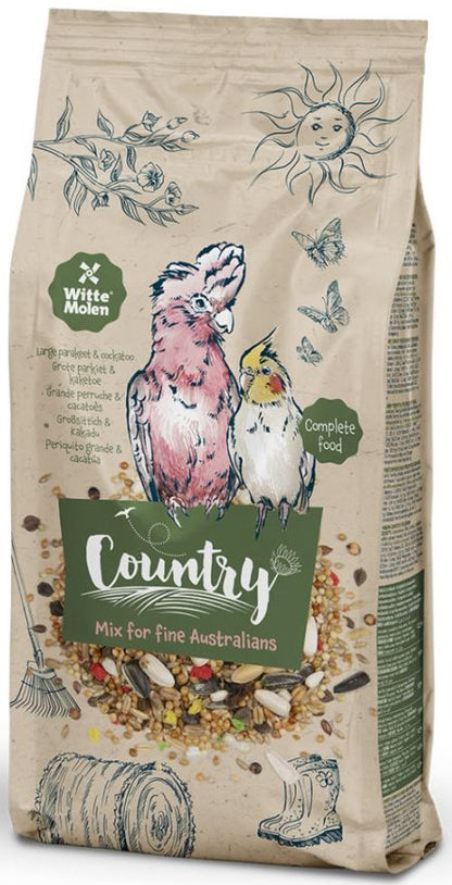 WITTE MOLEN Country Hrana completa pentru nimfe si papagal cacadu