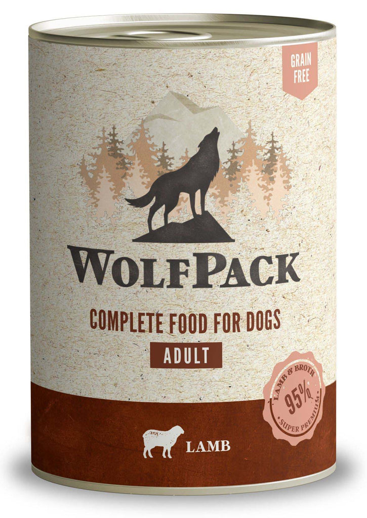 WOLFPACK Adult Miel, Hrana umeda pentru caini adulti