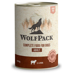 WOLFPACK Adult Miel, Hrana umeda pentru caini adulti 400g