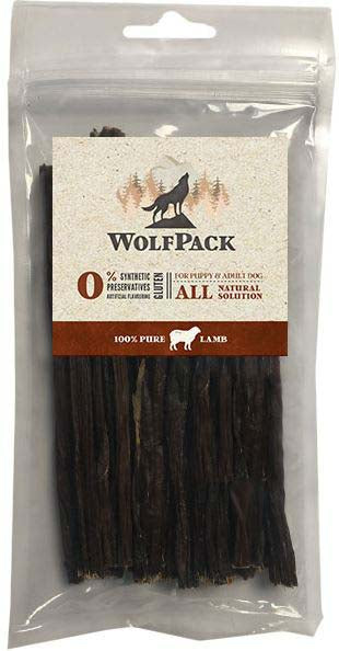 WOLFPACK Recompensa pentru caini, Batoane naturale de carne de Miel 100g