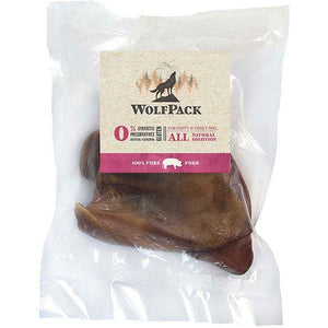 WOLFPACK Recompensa pentru caini, Urechi de Porc iberic, 2 bucati 100g