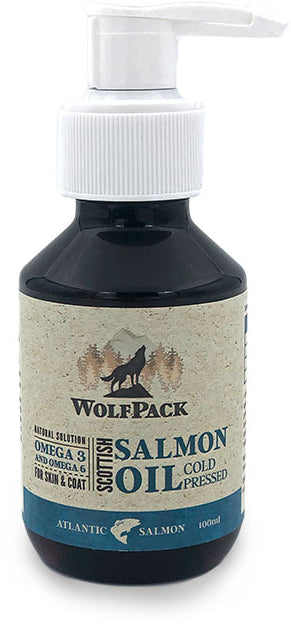 WOLFPACK Ulei de somon pentru caini si pisici 100ml